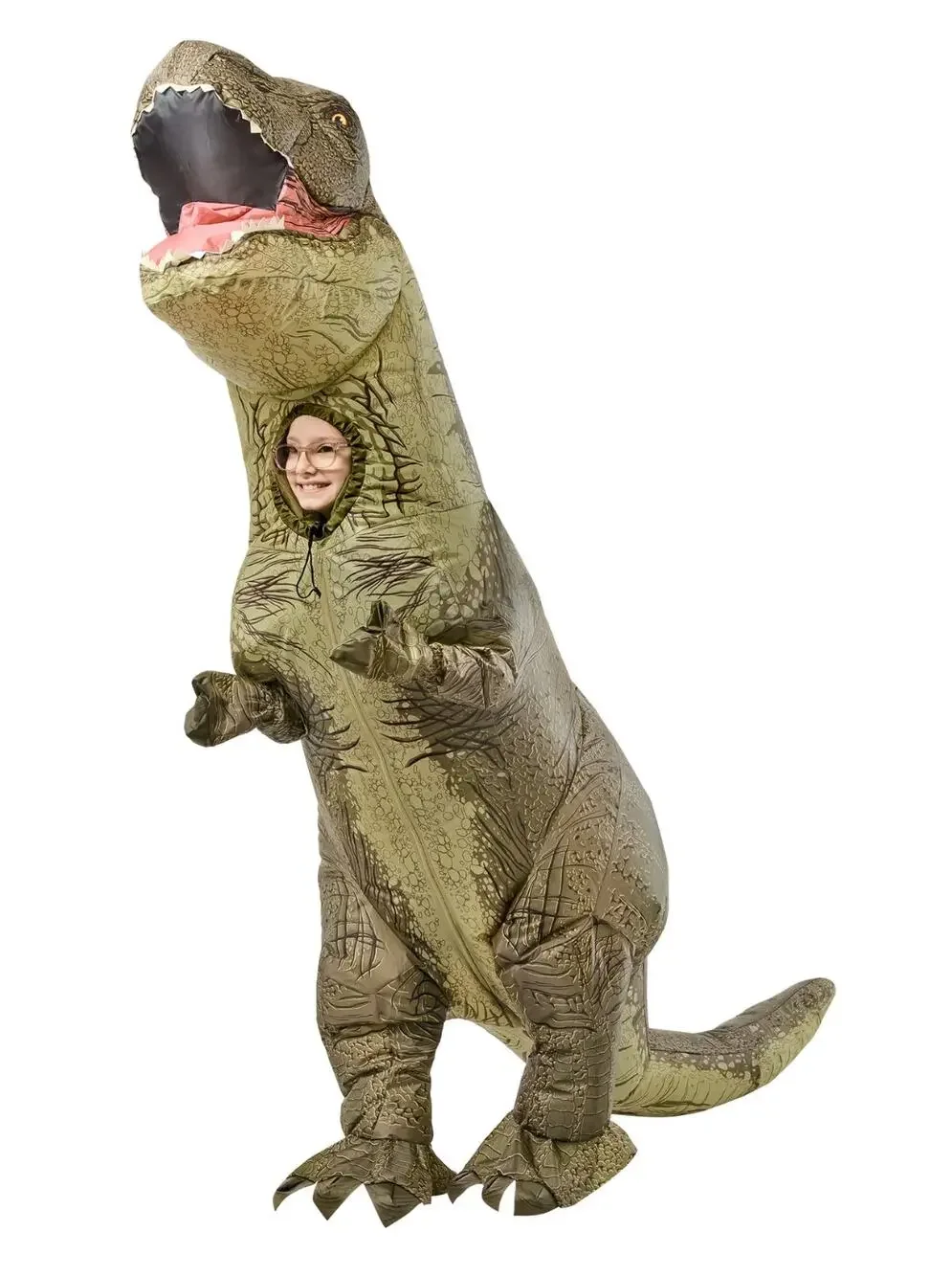 Kids Inflatable T Rex Costume, Jurassic World, Child One Size - New in Box